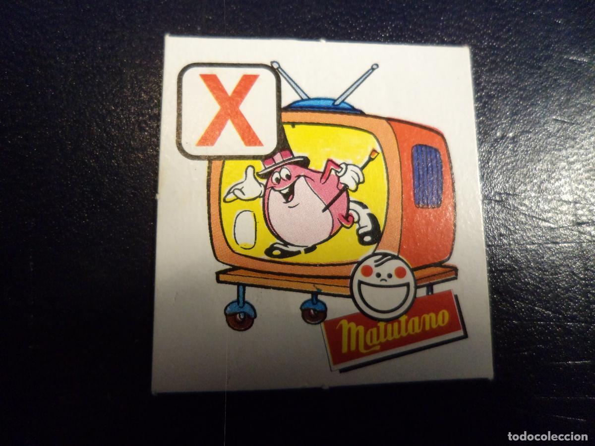 Coleccionismo cromos antiguos: El Chollo Matutano. Letra X - Foto 1