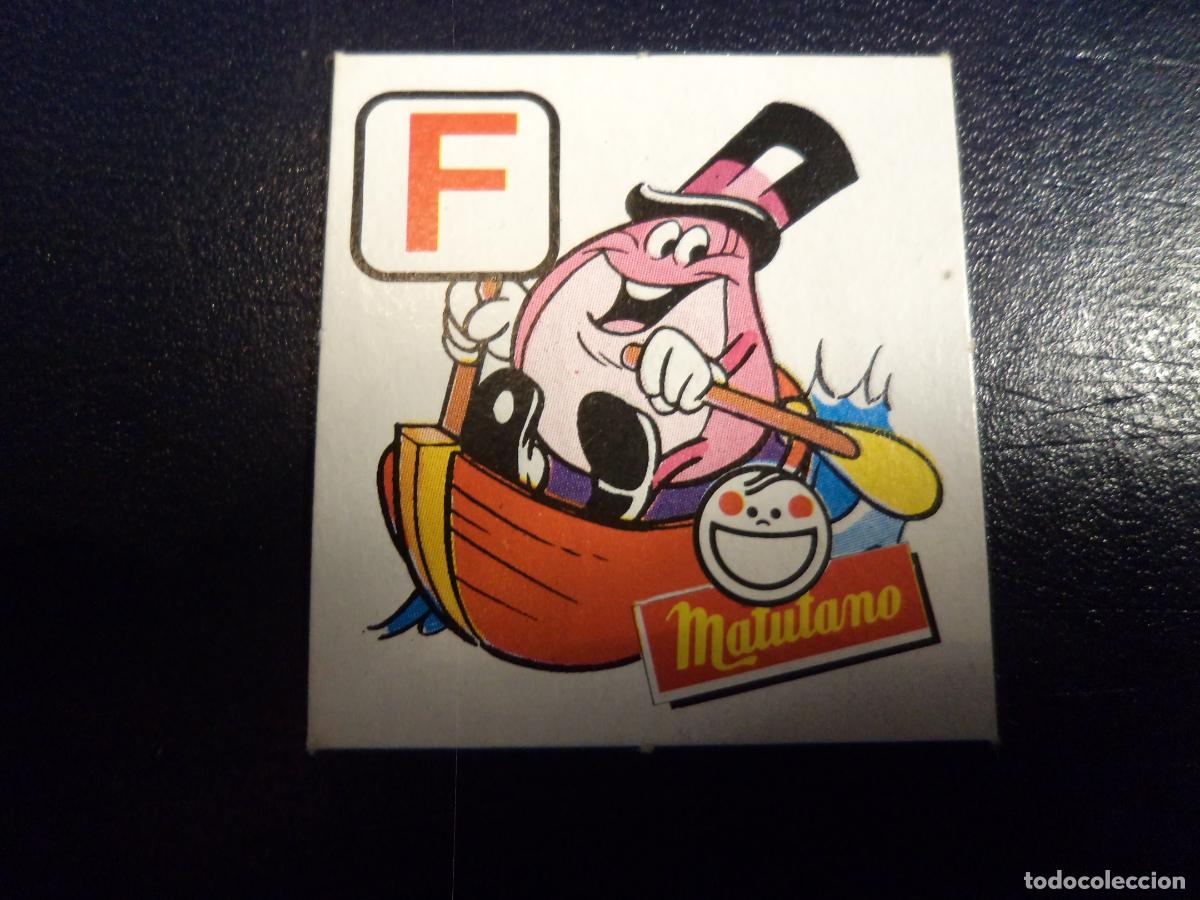 Coleccionismo cromos antiguos: El Chollo Matutano. Letra F - Foto 1