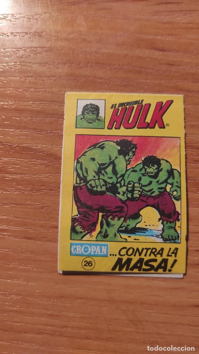 Coleccionismo cromos antiguos: CROPAN MINI COMIC EL INCRE&Iacute;BLE HULK N&deg;26 - Foto 1