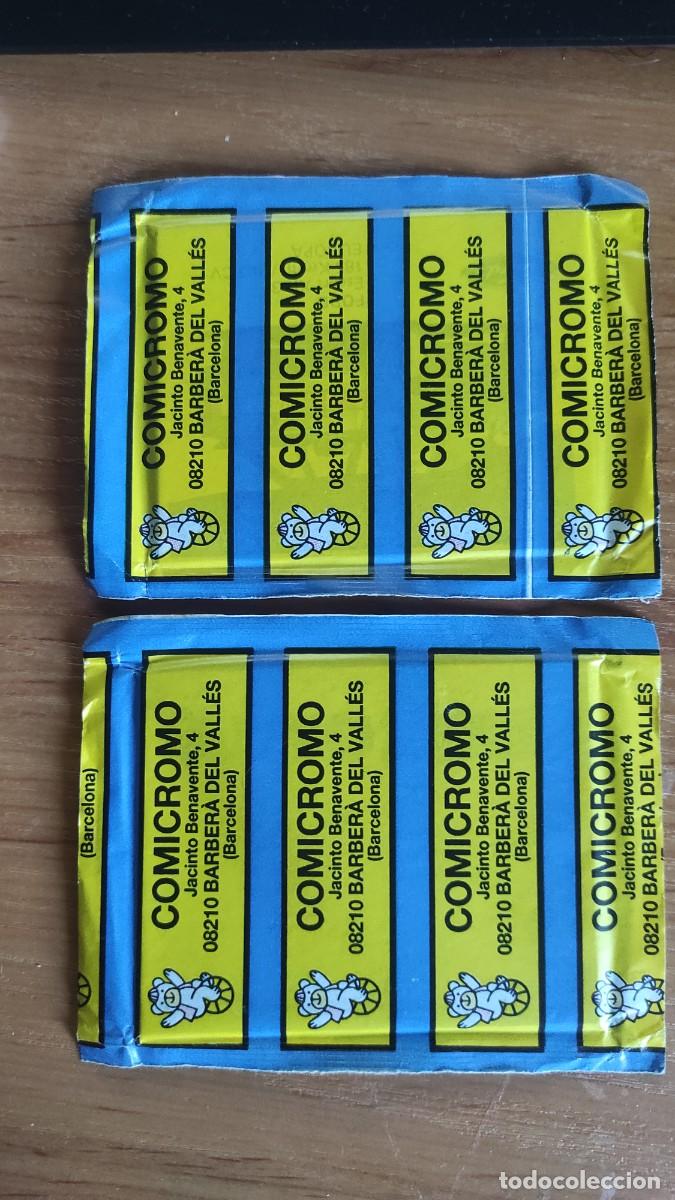 Coleccionismo cromos antiguos: 2 Sobres de cromos sin abrir. Auto 2000 Comicromo - Foto 2