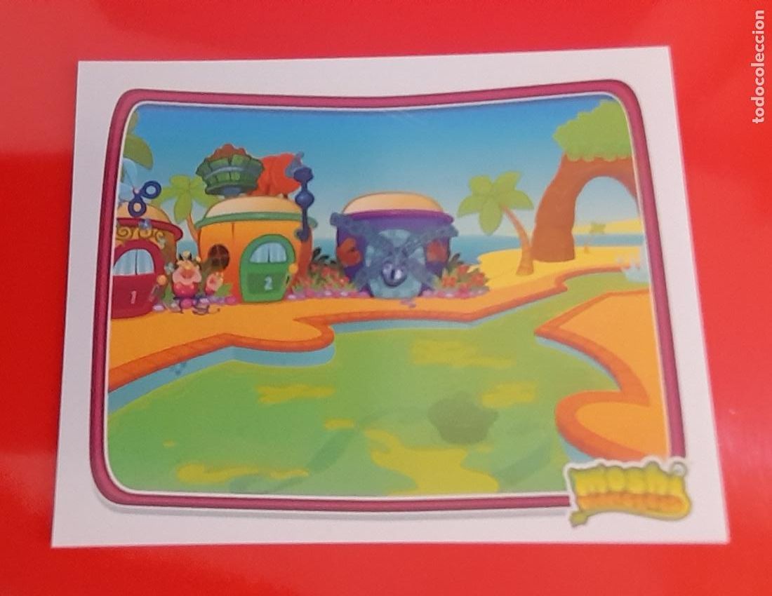Coleccionismo cromos antiguos: 42 Topps Moshi Monsters - Sticker - Foto 1