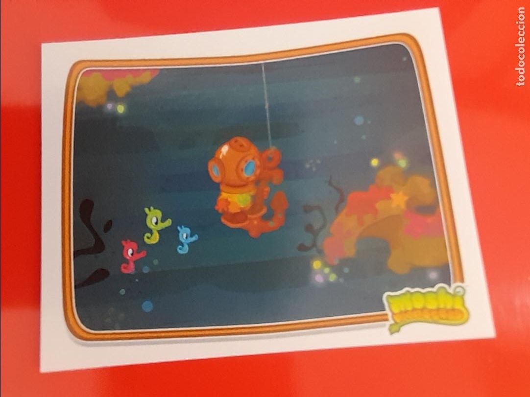 Coleccionismo cromos antiguos: 67 Topps Moshi Monsters - Sticker - Foto 1