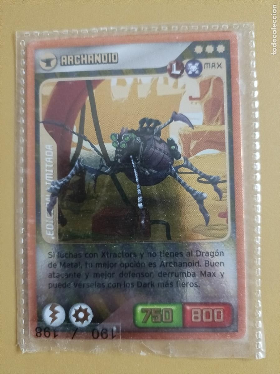 Coleccionismo cromos antiguos: invizimals, archanoid edicion limitada - Foto 1
