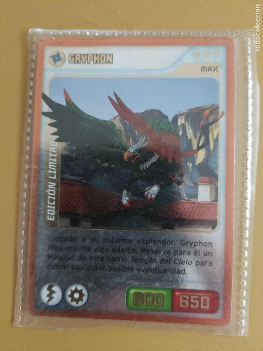 Coleccionismo cromos antiguos: invizimals, gryphon edicion limitada - Foto 1