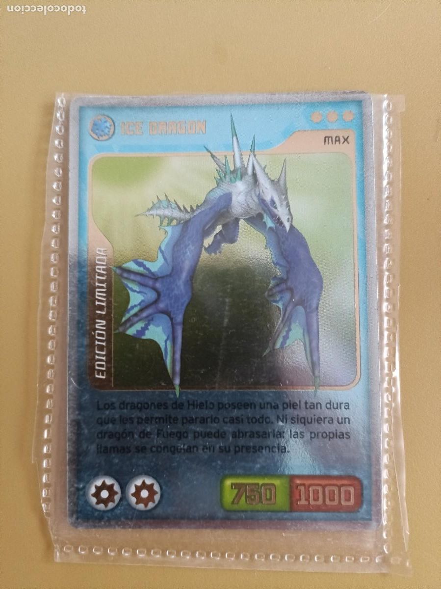 Coleccionismo cromos antiguos: invizimals, ice dragon edicion limitada - Foto 1
