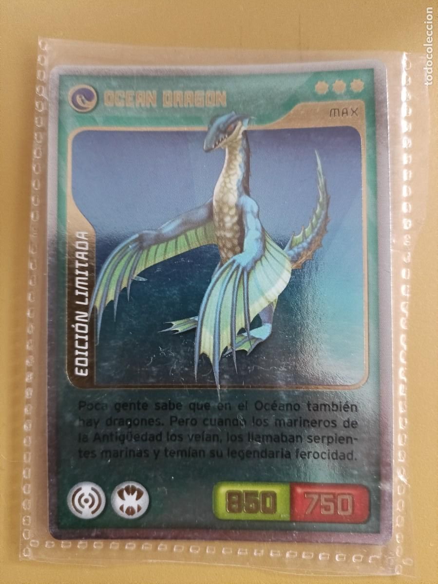 Coleccionismo cromos antiguos: invizimals, ocean dragon edicion limitada - Foto 1