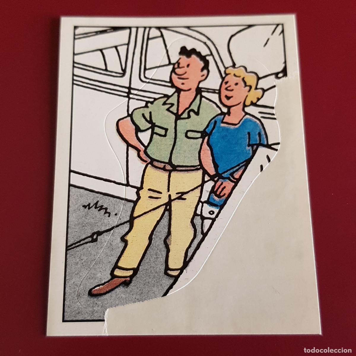 Coleccionismo cromos antiguos: PANINI - TINTIN - 54 - NUNCA PEGADO - Foto 1