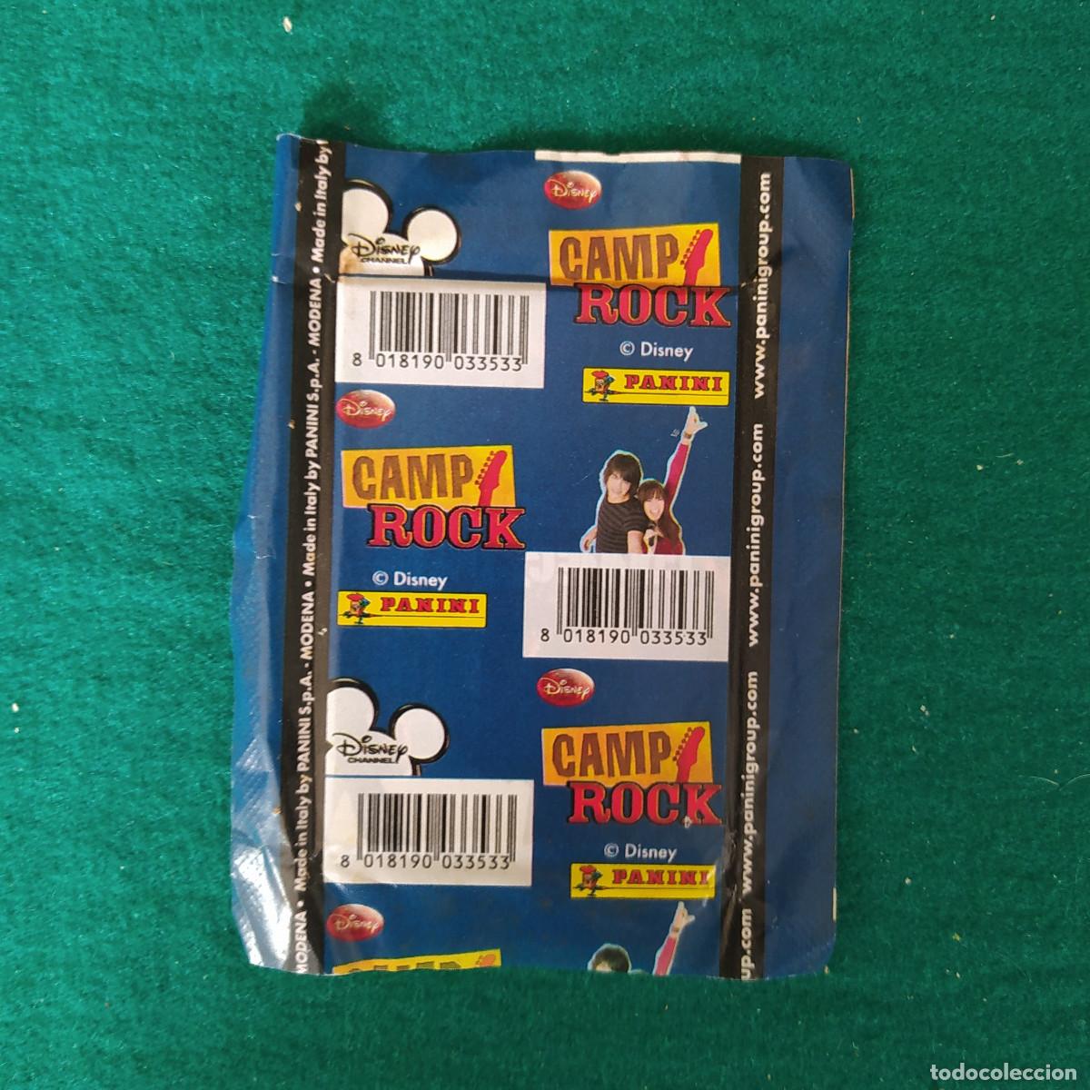Coleccionismo cromos antiguos: SOBRE SIN ABRIR CAMP ROCK azul - Foto 2