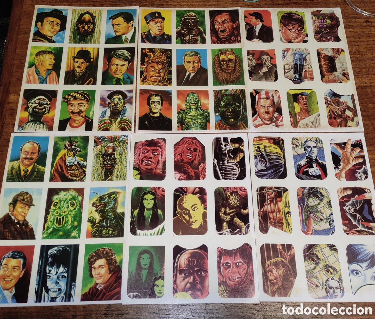 Coleccionismo cromos antiguos: COLECCI&Oacute;N COMPLETA CROMOS DE CINE CHOCOLATES TERRABUSI&nbsp; - Foto 1