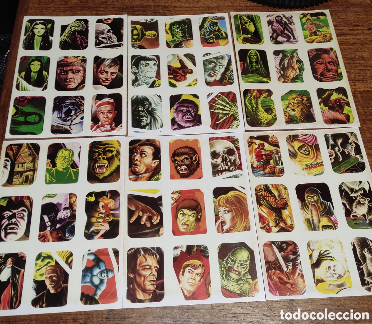 Coleccionismo cromos antiguos: COLECCI&Oacute;N COMPLETA CROMOS DE CINE CHOCOLATES TERRABUSI&nbsp; - Foto 4