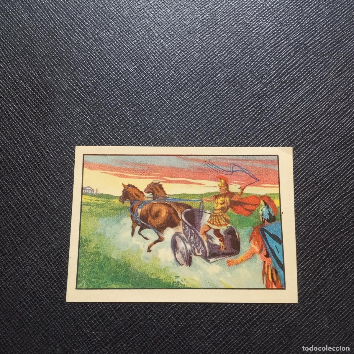 Collectionnisme Cartes &agrave; collectionner anciennes: 22 QUO VADIS ? FERMA 1956 GRANDES OBRAS CROMO - SIN PEGAR - CC2 C