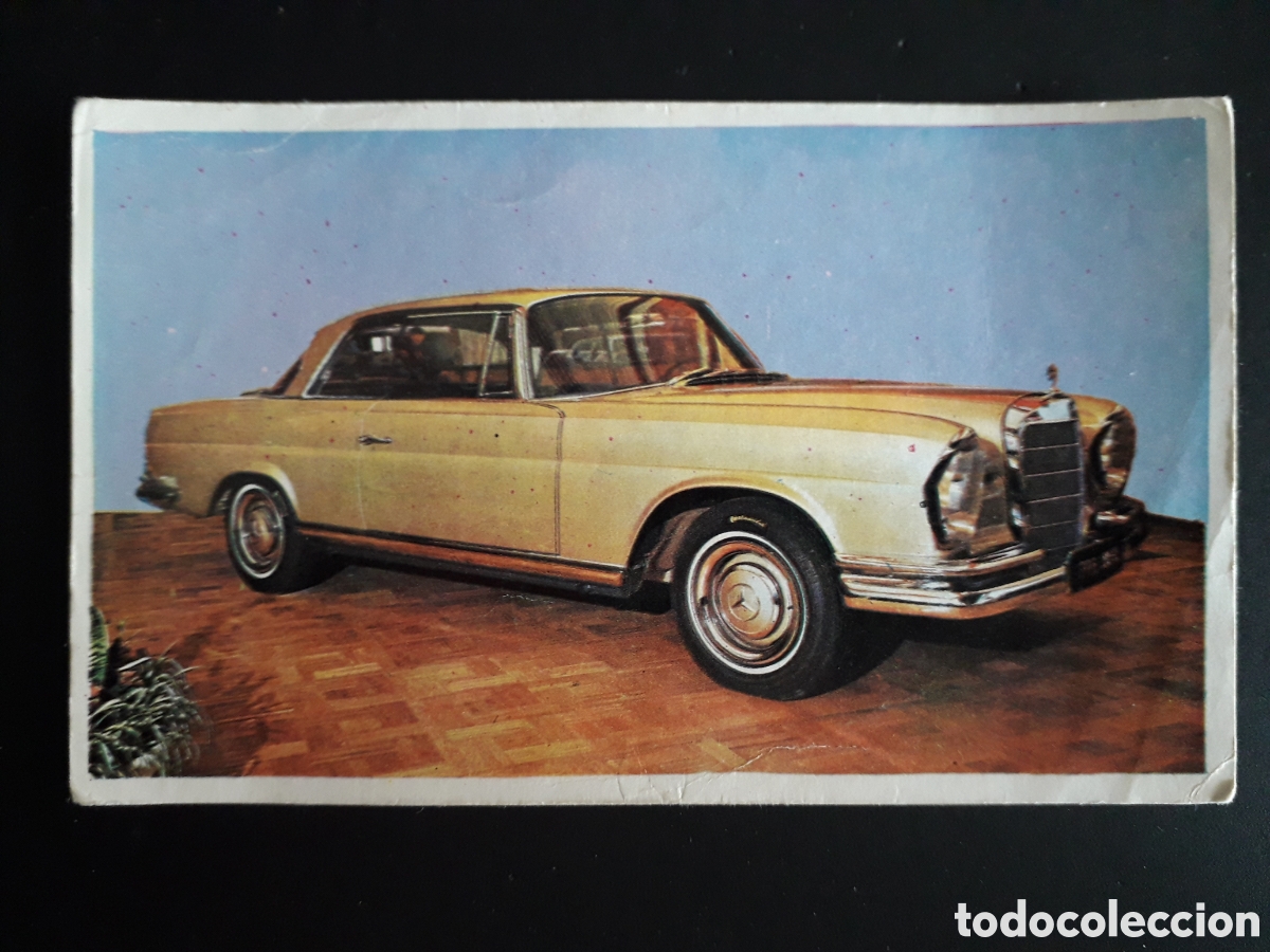 Coleccionismo cromos antiguos: MERCEDES BENZ 300 SE N&deg; 127 AUTO 1967 ED BRUGUERA 1967 SIN PEGAR PEDIDO M&Iacute;NIMO 3&euro;