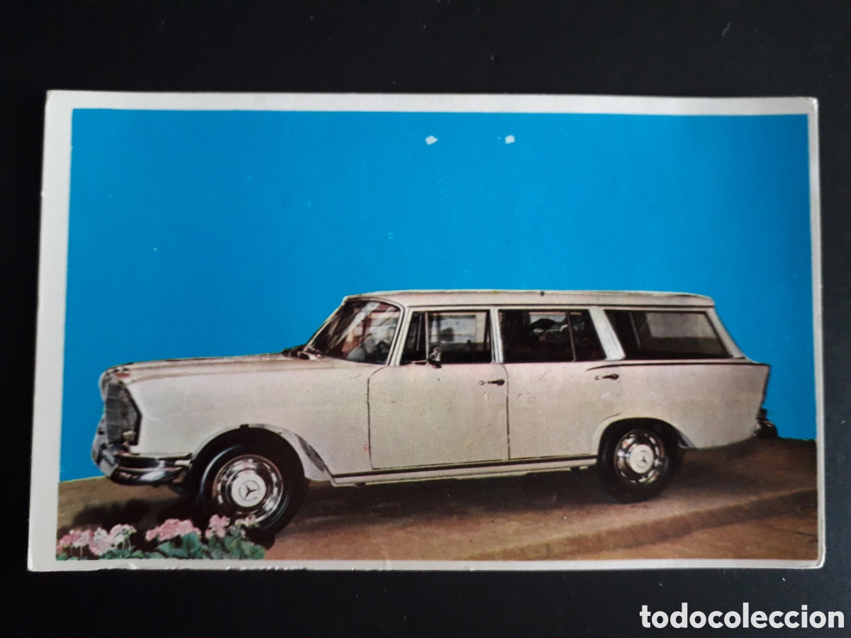 Coleccionismo cromos antiguos: MERCEDES BENZ N&deg; 122 AUTO 1967 ED BRUGUERA 1967 SIN PEGAR PEDIDO M&Iacute;NIMO 3&euro;