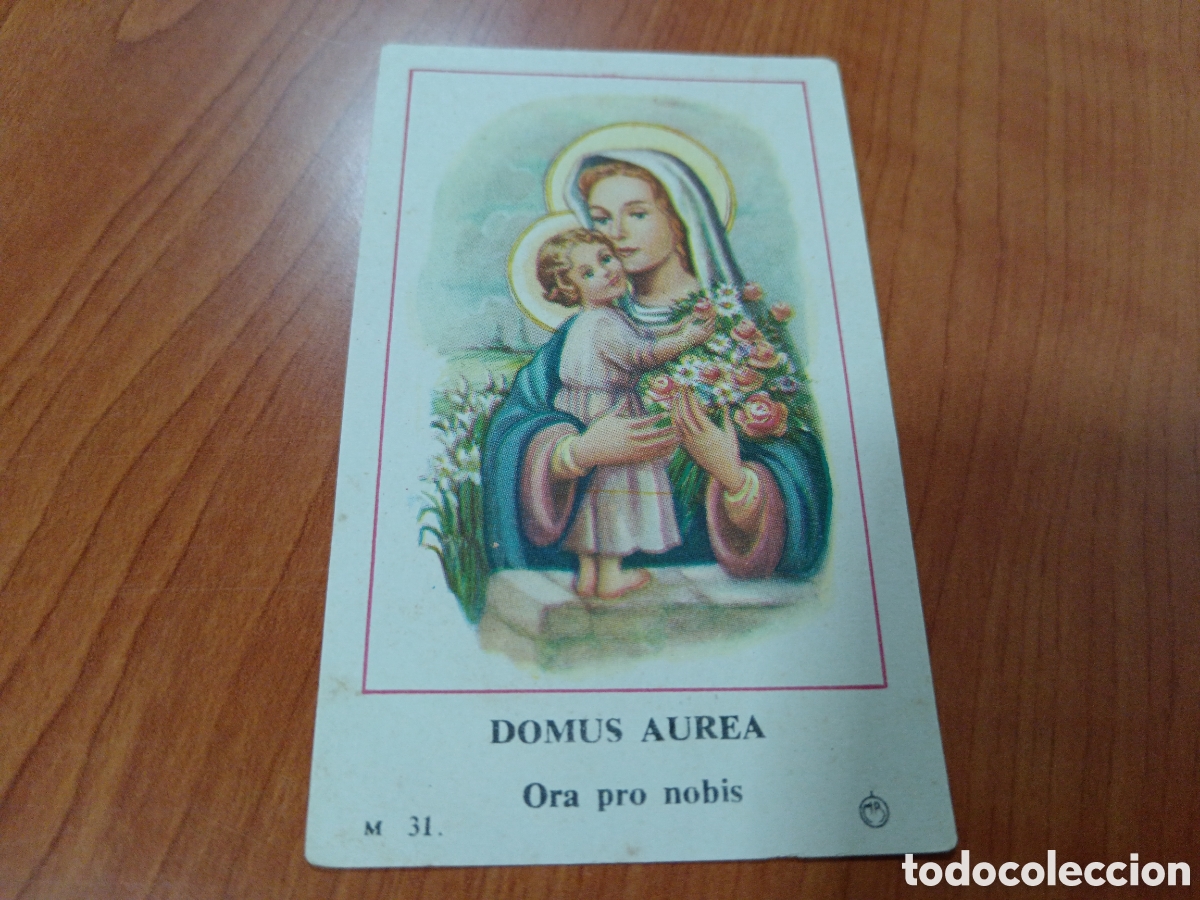 Coleccionismo cromos antiguos: DOMUS AUREA M 31 CASA BA&Ntilde;ERES A&Ntilde;OS 50