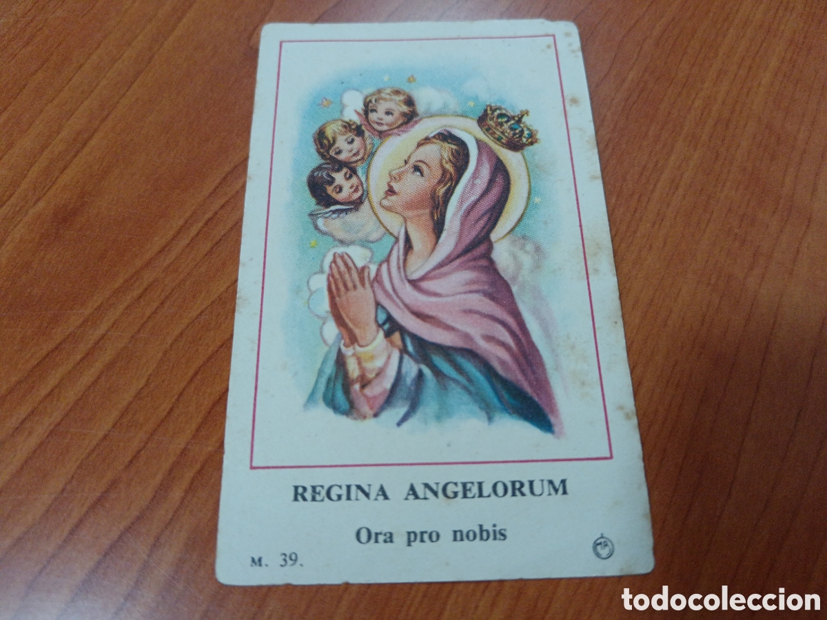 Coleccionismo cromos antiguos: REGINA ANGELORUM M 39 CASA BA&Ntilde;ERES A&Ntilde;OS 50