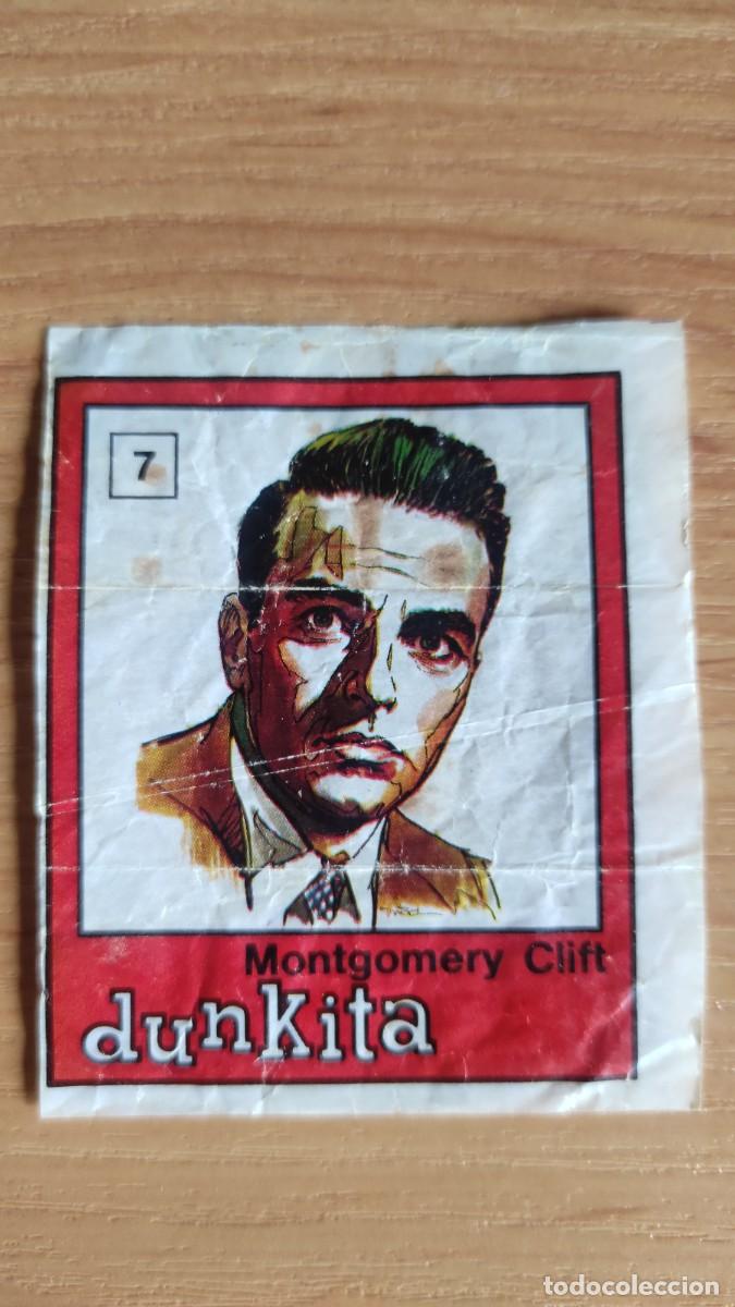 Coleccionismo cromos antiguos: ALBUM ROSTROS FAMOSOS DUNKITA - CROMO N.&ordm; 7 MONTGOMERY CLIFT
