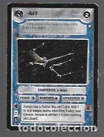 Coleccionismo cromos antiguos: CROMO DE STAR WARS N&ordm; 2 X-RED 8 NO ESTAR PEGADO - Foto 1