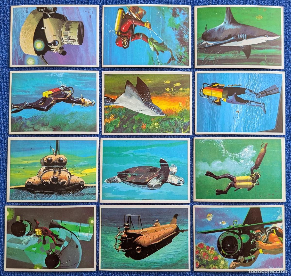 Coleccionismo cromos antiguos: El Mar - Supercromos Dunkin - Serie Completa (1969) - Foto 1