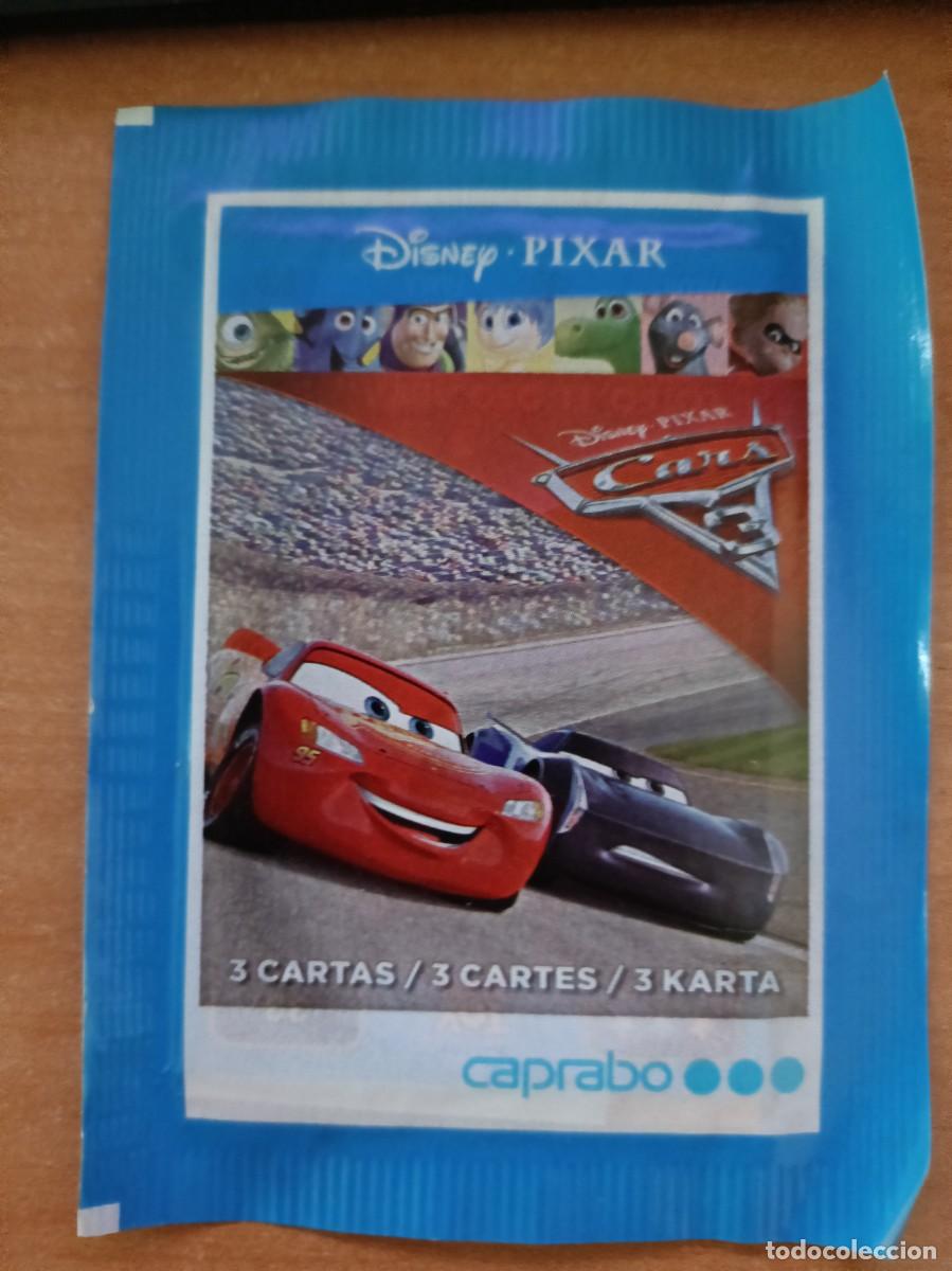 Coleccionismo Cromos antiguos: sobre sin abrir, disney pixar cars 3
