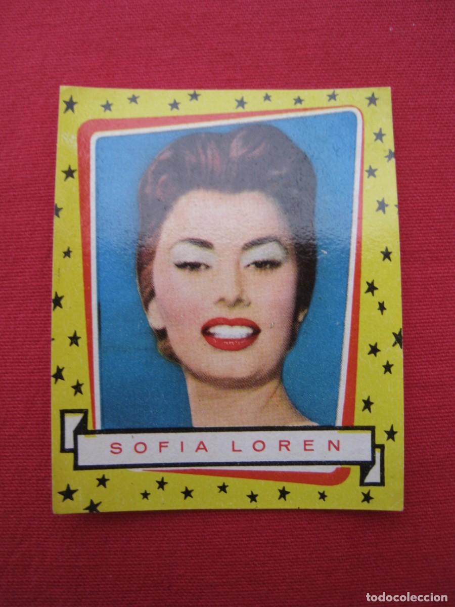 Coleccionismo cromos antiguos: CROMO - FAMOSAS ESTRELLAS DE LA PANTALLA - N&ordm; 19 - SOFIA LOREN. - Foto 1