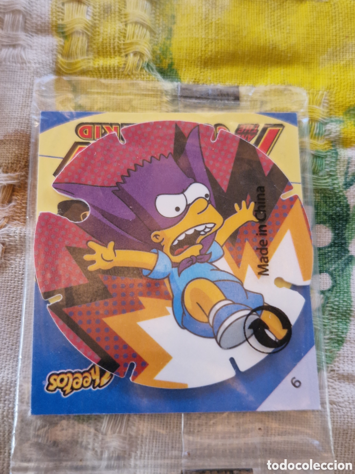 Coleccionismo cromos antiguos: Tazo Cheetos PepsiCo Simpson nuevo - Foto 2