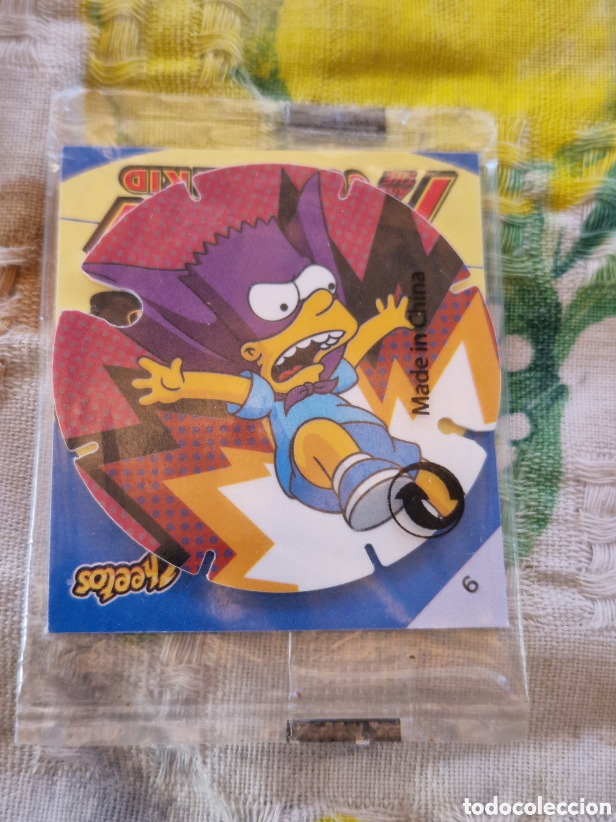 Coleccionismo cromos antiguos: Tazo Cheetos PepsiCo Simpson nuevo - Foto 1