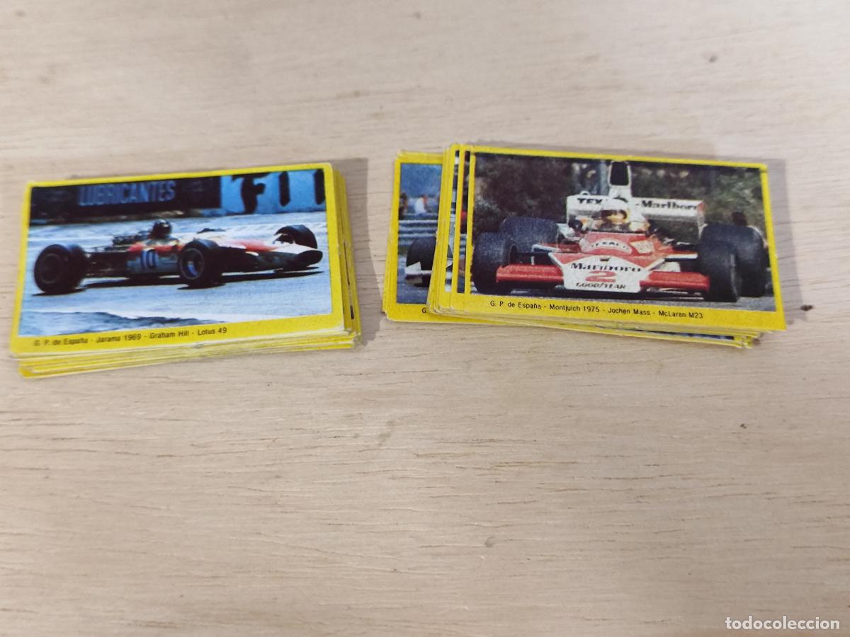Coleccionismo cromos antiguos: LOTE 43 MINI CROMOS GRAN PRIX FORD - DANONE - Foto 1