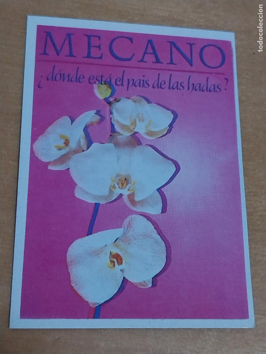 Coleccionismo Cromos antiguos: MECANO DONDE ESTA EL PAIS DE LAS HADAS SUPER EXITO CROMO 118 RECUPERADO ORIGINAL A&Ntilde;O 1984