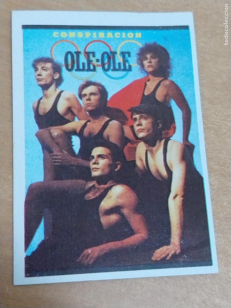 Coleccionismo cromos antiguos: OLE OLE SUPER EXITO CROMO 87 RECUPERADO ORIGINAL A&Ntilde;O 1984