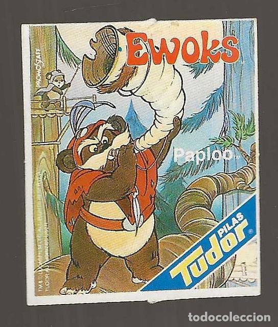 Coleccionismo cromos antiguos: PILAS TUDOR -- EWOKS -- PAPLOO - Foto 1