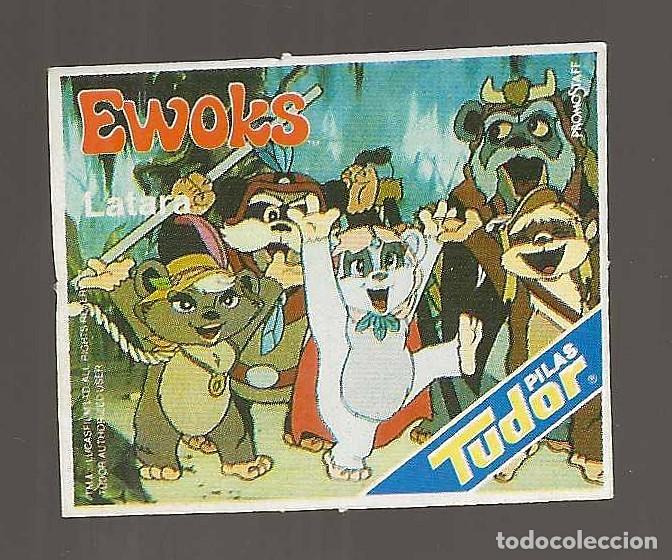 Coleccionismo cromos antiguos: PILAS TUDOR -- EWOKS -- LATARA - Foto 1