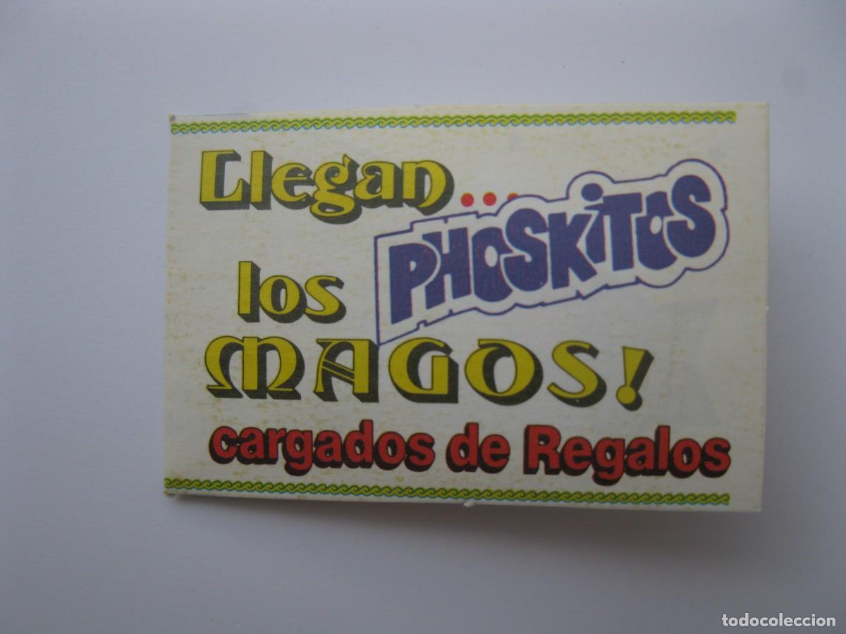Coleccionismo Cromos antiguos: LOS PHOSKITOS MAGOS - CROMO - CALCOMAN&Iacute;A N&ordm; 1 - REY COCOSAURIO - WUZZLES - PHOSKITOS - NUNCA PEGADO