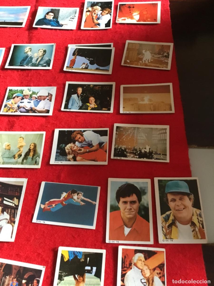 Coleccionismo cromos antiguos: Cromos Superman,nunca pegados - Foto 3