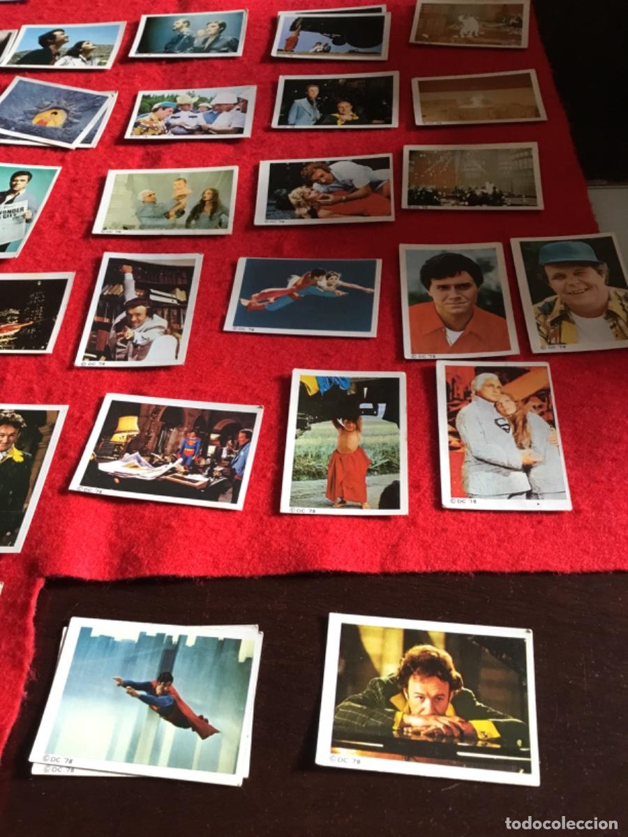 Coleccionismo cromos antiguos: Cromos Superman,nunca pegados - Foto 5