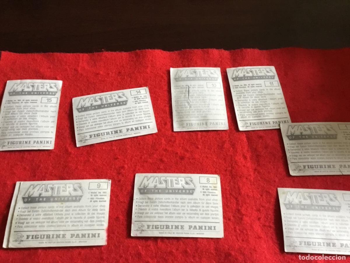 Coleccionismo cromos antiguos: Cromos Master del universo ,nunca pegados - Foto 2