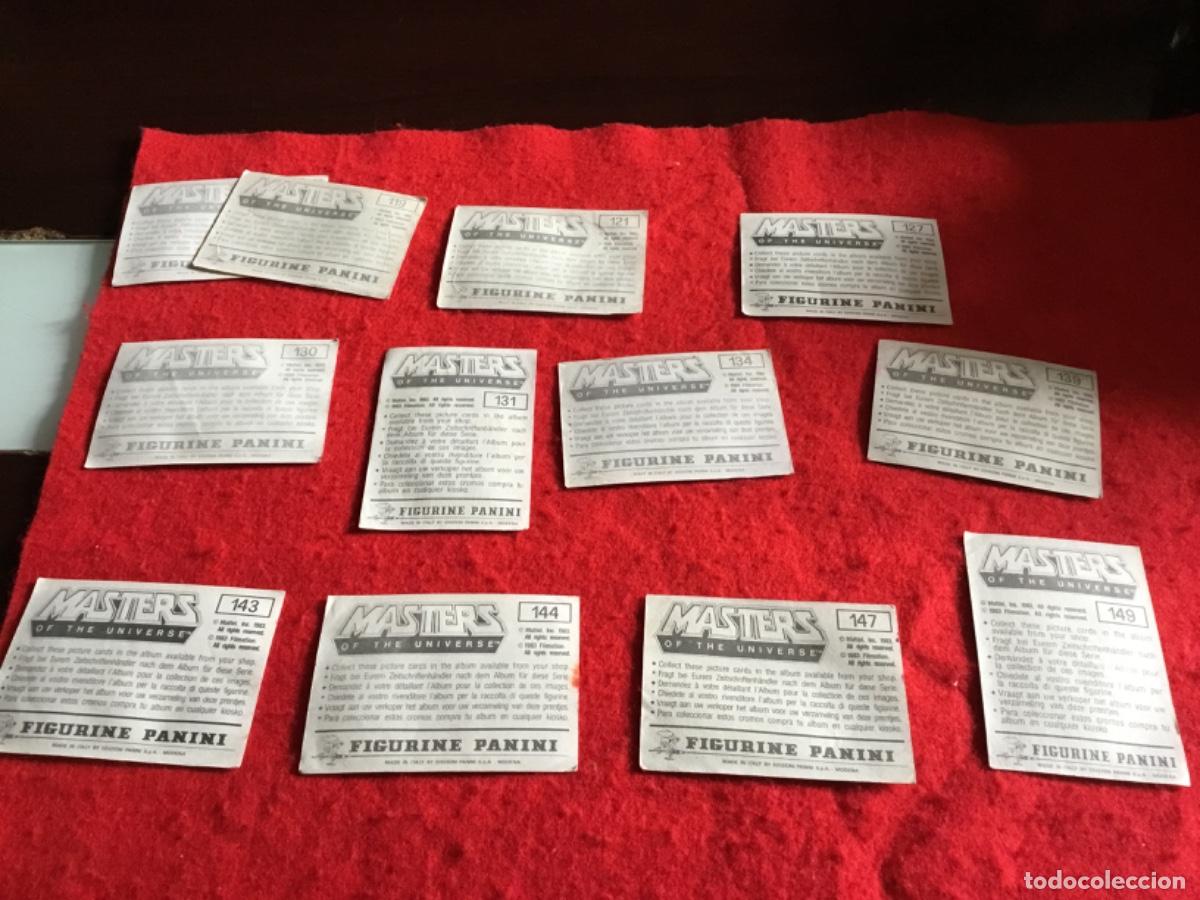 Coleccionismo cromos antiguos: Cromos Master del universo ,nunca pegados - Foto 2