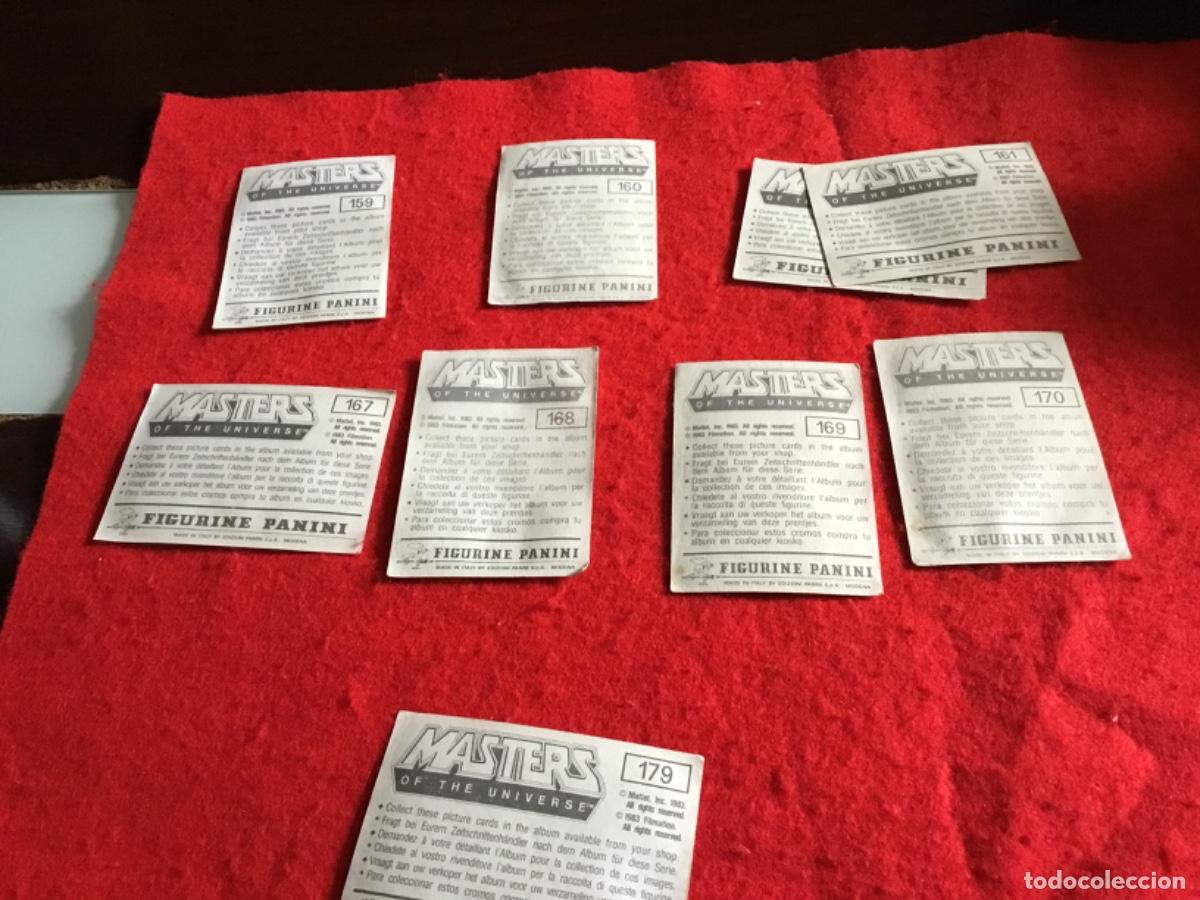 Coleccionismo cromos antiguos: Cromos Master del universo ,nunca pegados - Foto 2