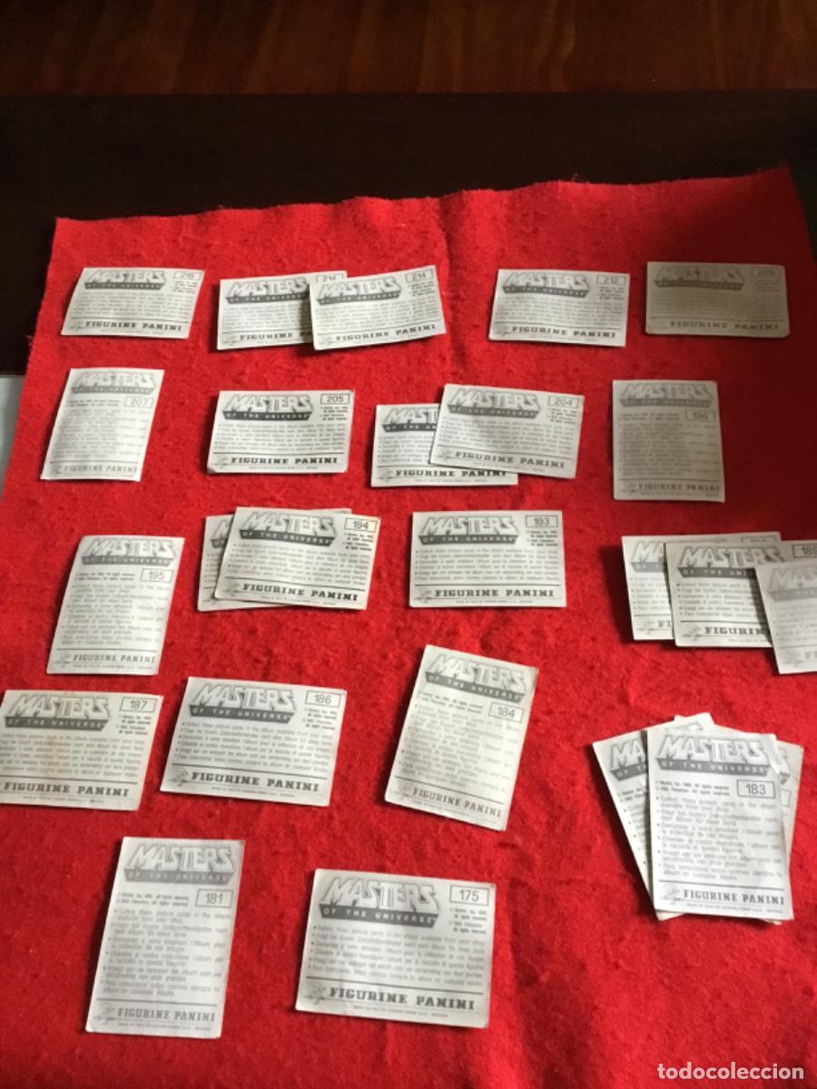 Coleccionismo cromos antiguos: Cromos Master del universo ,nunca pegados - Foto 2