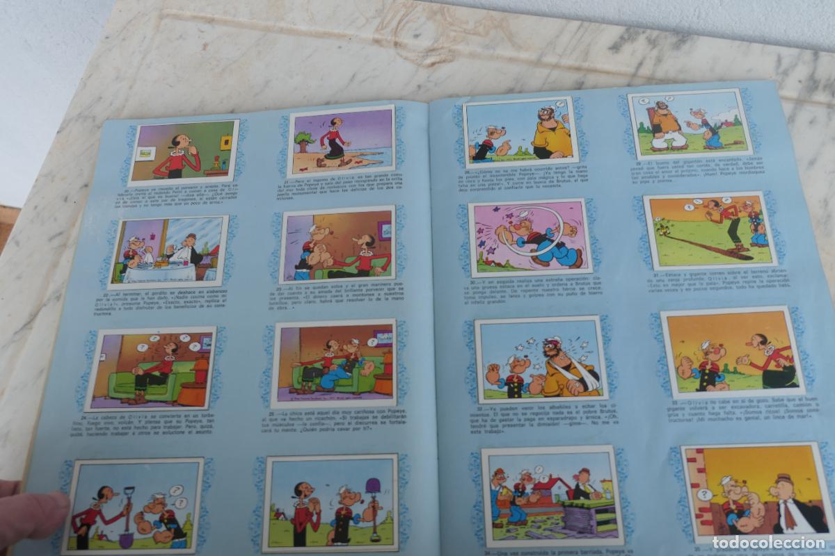 Coleccionismo cromos antiguos: Album de cromos. Alegres Historietas de Popeye. Completo - Foto 6