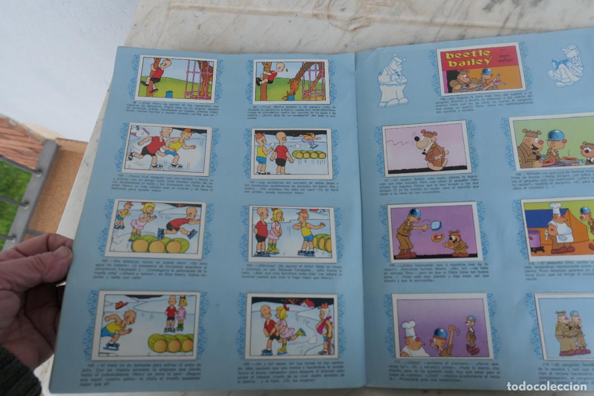 Coleccionismo cromos antiguos: Album de cromos. Alegres Historietas de Popeye. Completo - Foto 8
