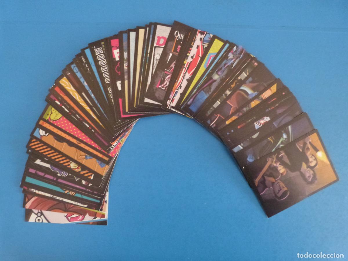 Coleccionismo Cromos antiguos: LOTE DE 110 CROMOS DE MONSTER HIGH SIN PEGAR SIN REPETIR A&Ntilde;O 2013 DE PANINI