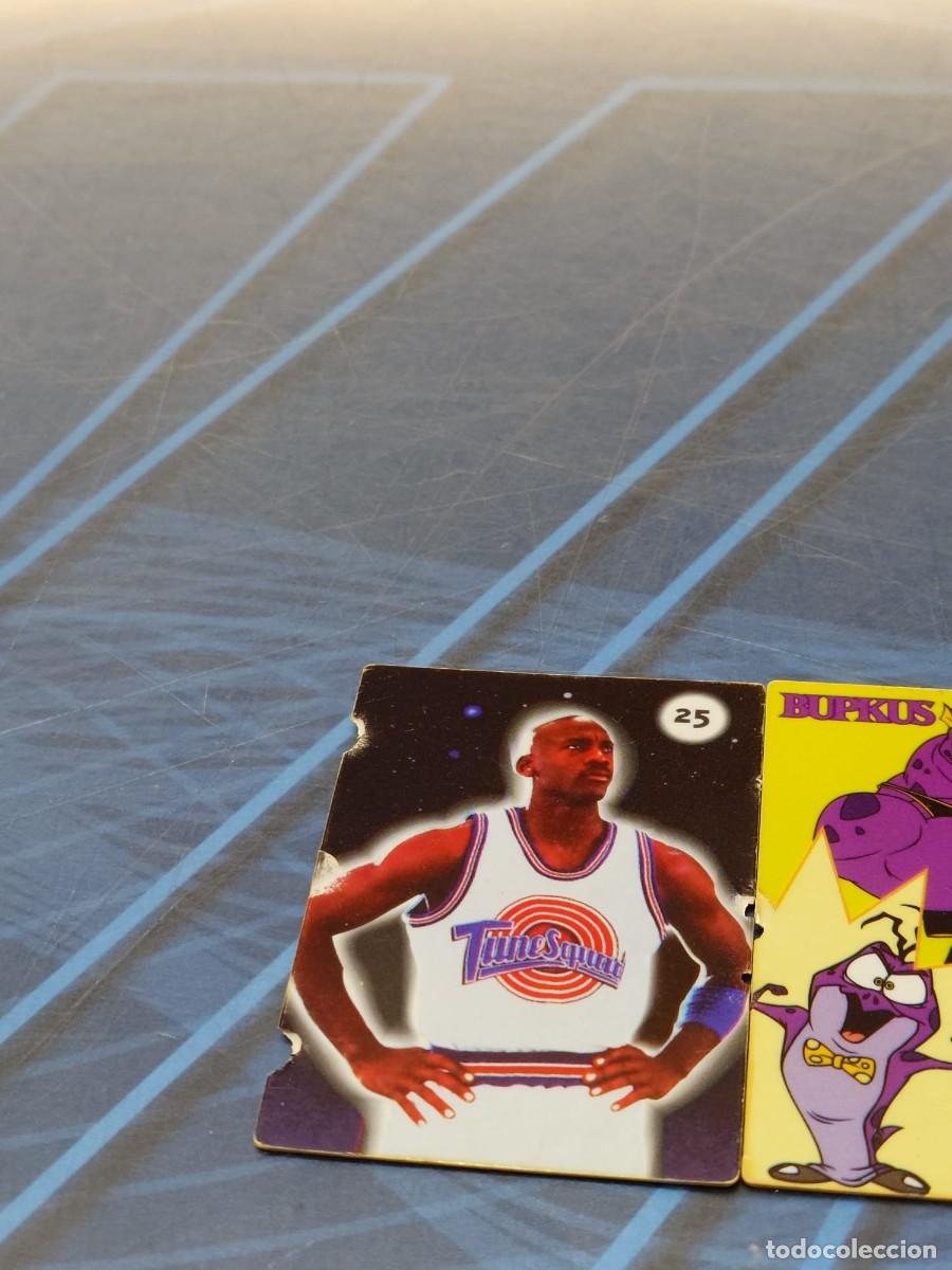 Coleccionismo cromos antiguos: Lote 2 cartas Space Jam - Foto 4