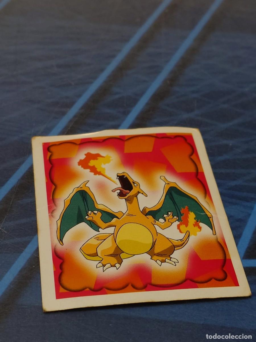 Coleccionismo cromos antiguos: Charizard Carta Pokemon Merlin - Foto 2