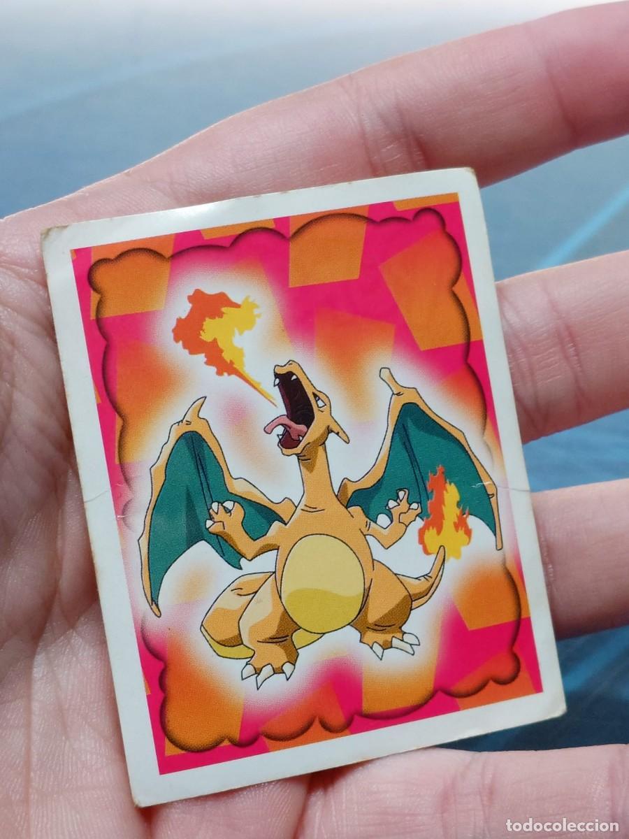 Coleccionismo cromos antiguos: Charizard Carta Pokemon Merlin - Foto 3