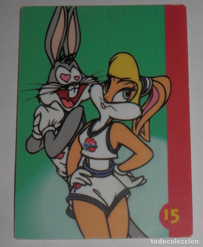 Coleccionismo cromos antiguos: CROMO DANONE - SPACE JAM - N&ordm; 15 - Foto 2