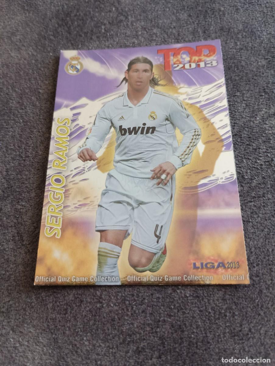 Coleccionismo cromos antiguos: SERGIO RAMOS TOP 2013 LIGA 2013 - Foto 1