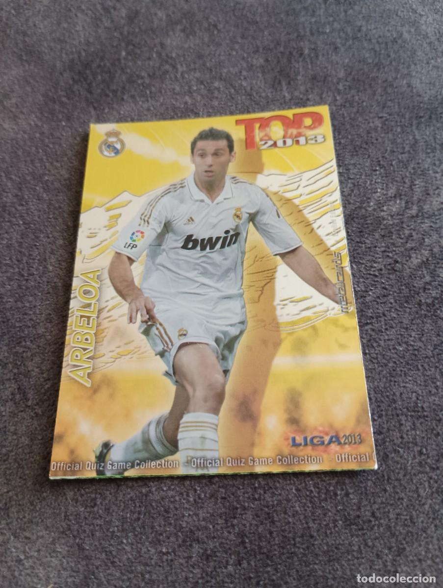 Coleccionismo cromos antiguos: ARBELOA TOP 2013 LIGA 2013. edicion limitada