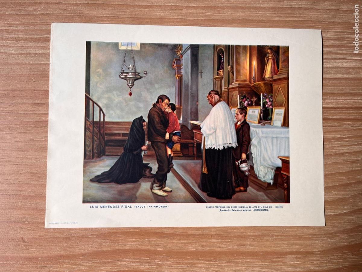 Collectionnisme Cartes &agrave; collectionner anciennes: CV8. COLECCI&Oacute;N DE ESTAMPAS MEDICAS CEREGUMIL N 15 30x22 cm