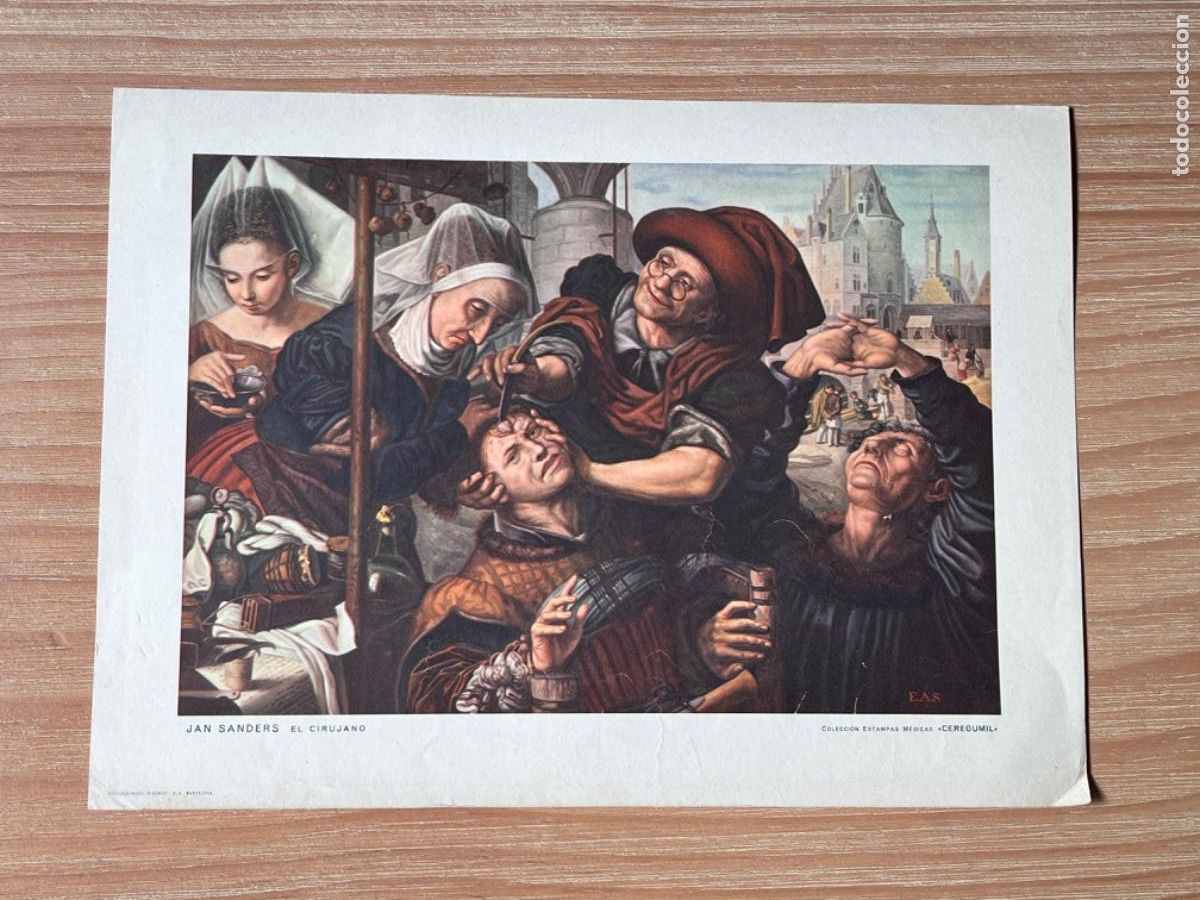 Collectionnisme Cartes &agrave; collectionner anciennes: CV8. COLECCI&Oacute;N DE ESTAMPAS MEDICAS CEREGUMIL N 13 30x22 cm