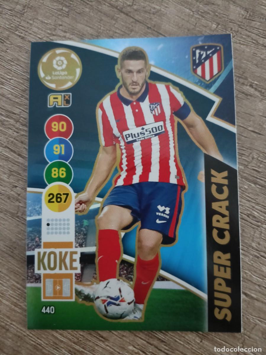 Coleccionismo cromos antiguos: adrenalyn 20 21, koke super crack - Foto 1